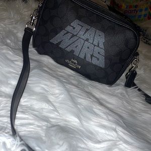 Star Wars Coach Crossbody Bag Genuine Leather
